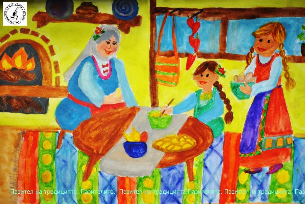 Фондация „Пазител на традицията“ кани децата за участие в Национален конкурс за рисунка, литературна творба и автентична бабина рецепта